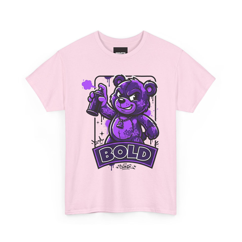 Thumbnail: Bold Bear Spray Paint T‑Shirt