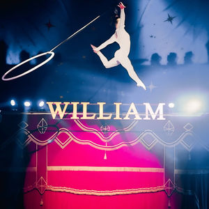 Aerial hoop and hair suspesnsion - Circus WIlliam