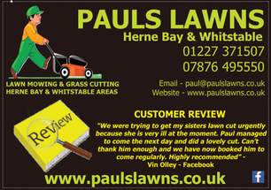CUSTOMER REVIEW : APRIL 2020 - "We were trying to get my sisters lawn cut urgently because she .....