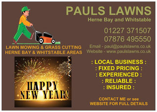 Happy New Year to all customers - Thank-you for your continued support during this difficult year ,,