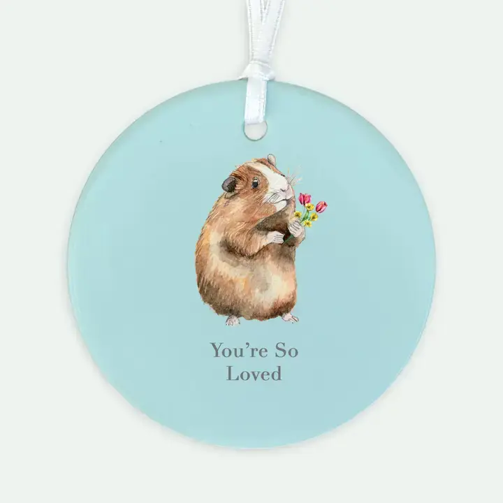 Crumble & Core  Hanging Ceramic Deco