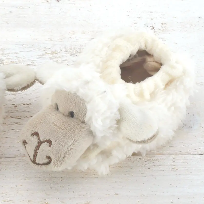 Sheep Baby Soft Plush Slippers