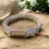 Thumbnail: Jess & Lou Silver Blocks Stretch Bracelet