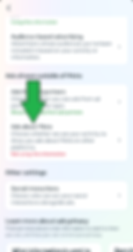A picture showing where to click in order to follow instructions given in the right column.