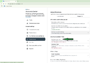 A picture showing you where to click in order to follow the instructions on the left.