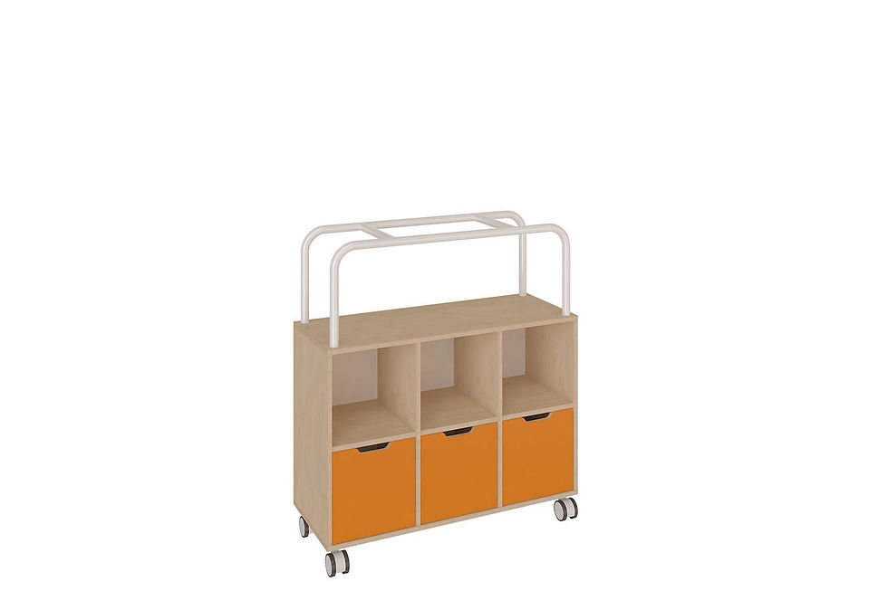 Estructura modular rectangular para aula