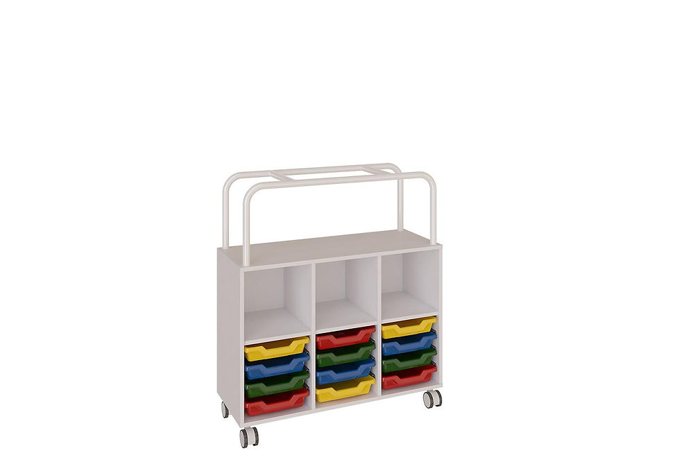 Estructura modular rectangular para aula