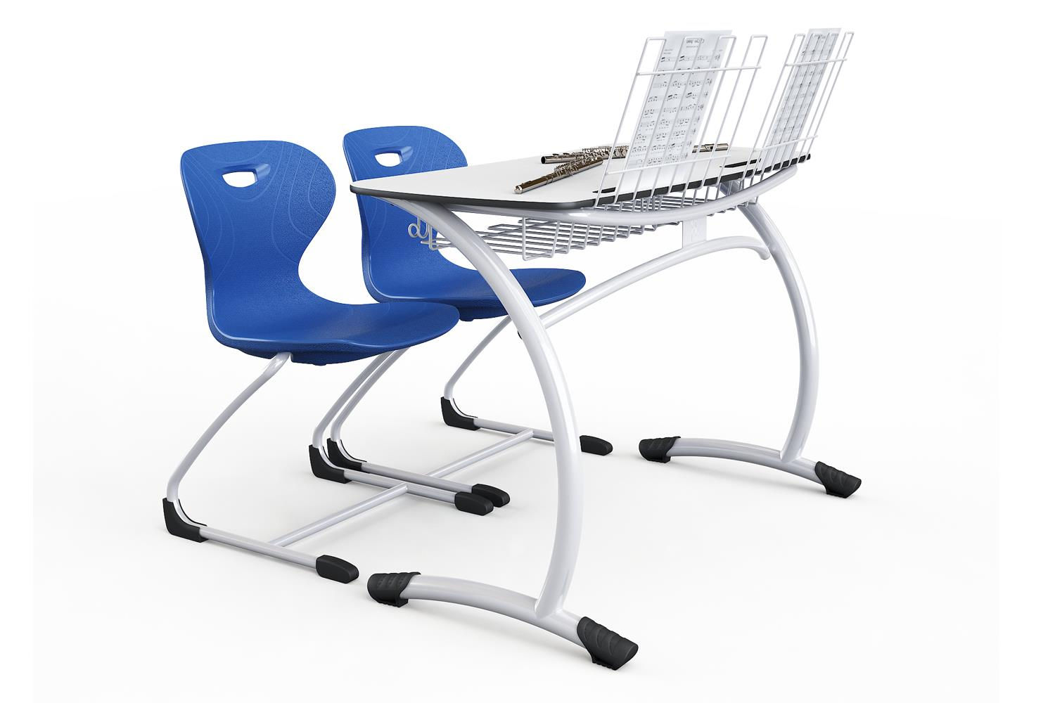 Pupitre Starline doble Compact sin panel