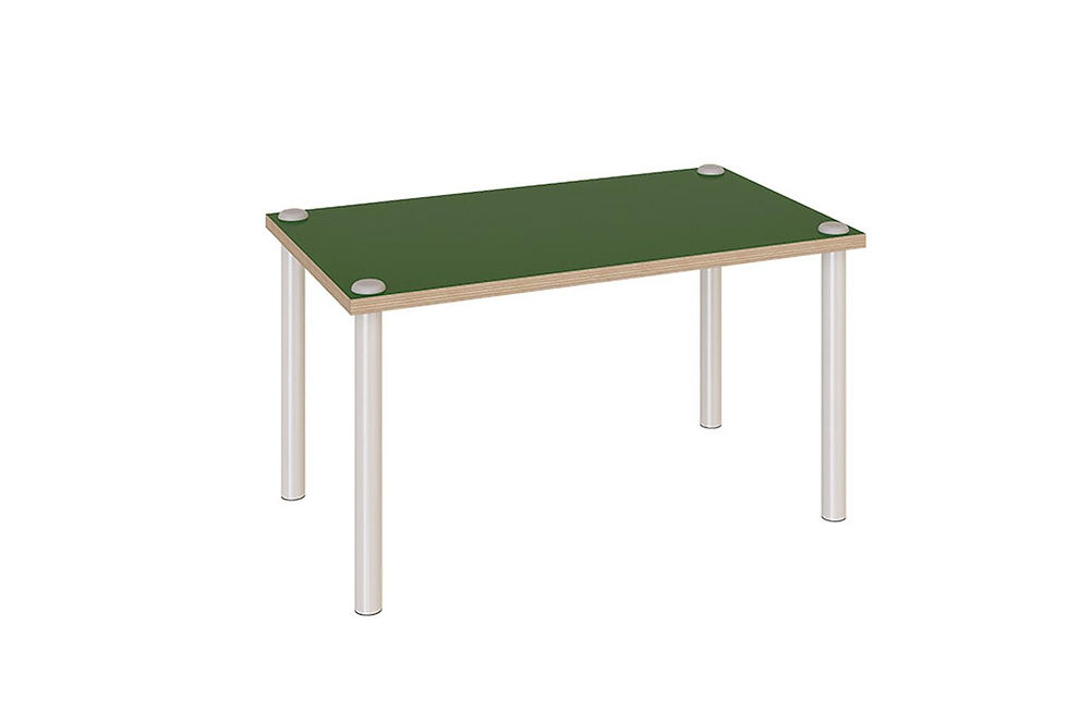 Sistema de mesa baja con módulo de almacenaje