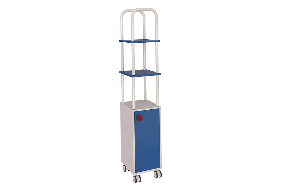 Sistema vertical modular con estructura arqueada