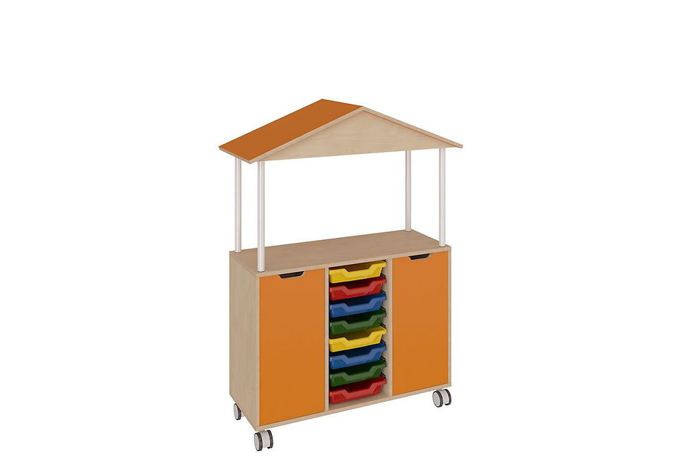 Miniatura: Sistema de mesa baja con cubierta inclinada