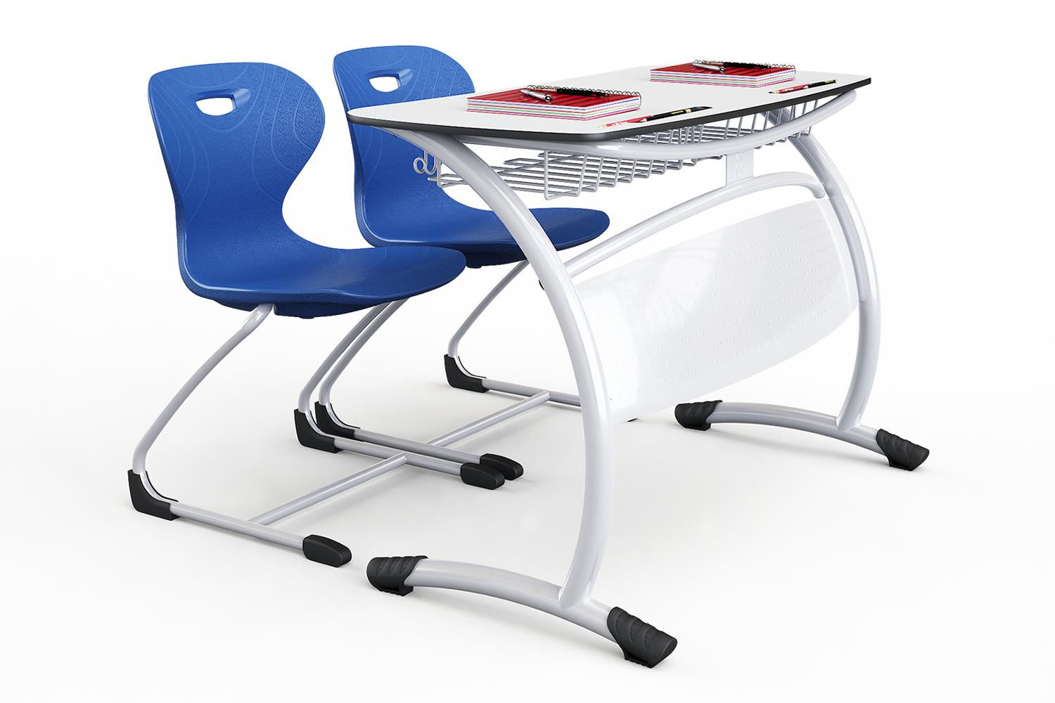 Pupitre Starline doble Compact panel metal