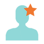 Silhouette of Person and Ideas