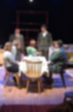 Cast of The Diary of Anne Frank by Chingford theatre group CADOS