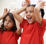 Children in a Young Stars drama lesson at Mornington Hall