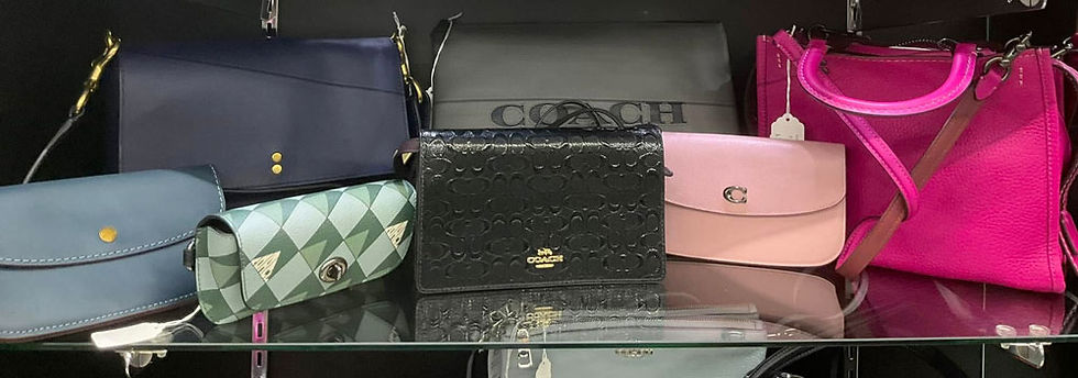Collectible Coach bags and clutches