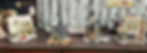 Lemax Christmas Village cottages, church, and bookstore