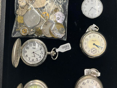 Pocket watches and parts