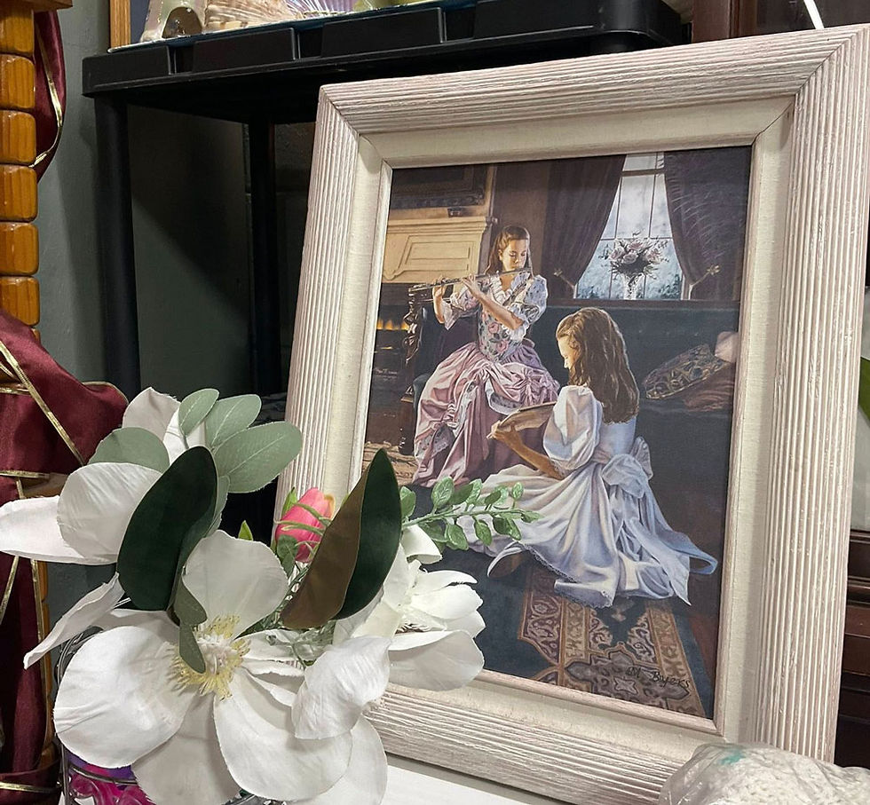 Vintage collectible painting