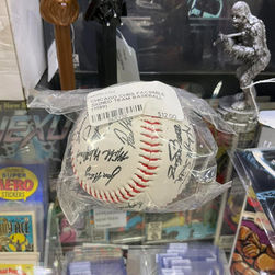 Signed baseball