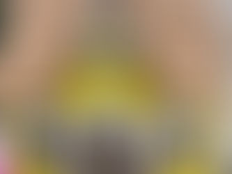 Vintage handmade yellow dollhouse