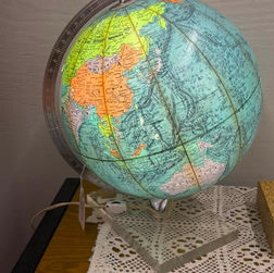 Antique globe