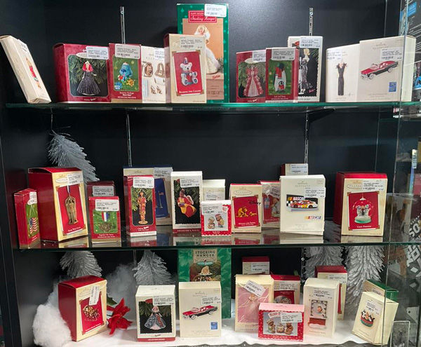 Vintage Keepsake ornaments from Hallmark