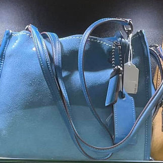 Vintage blue bag