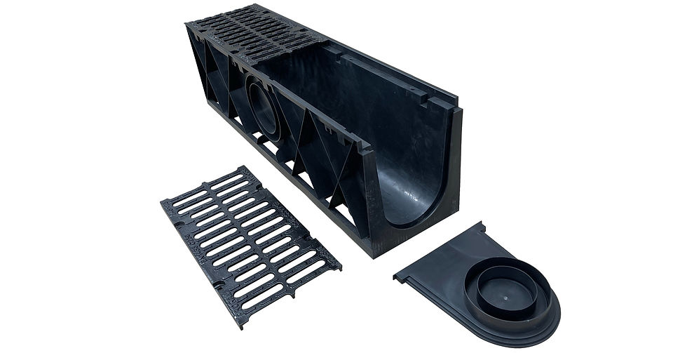 C250 industrial-grade linear drain