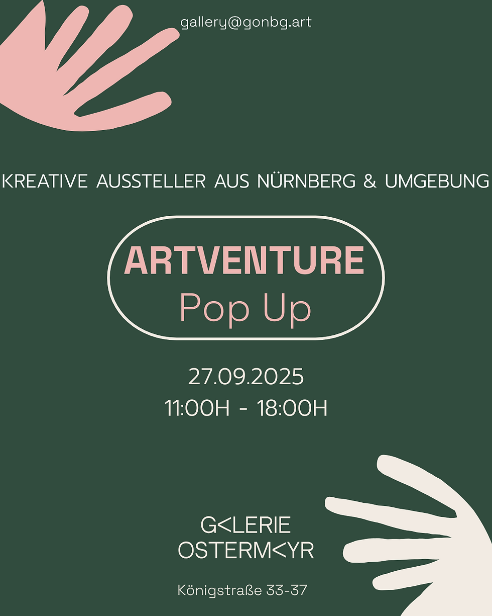 ArtVenture - Pop Up mit kreativen Ausstellern aus Kunst, Design und Mode