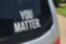 You Matter Decal (1)