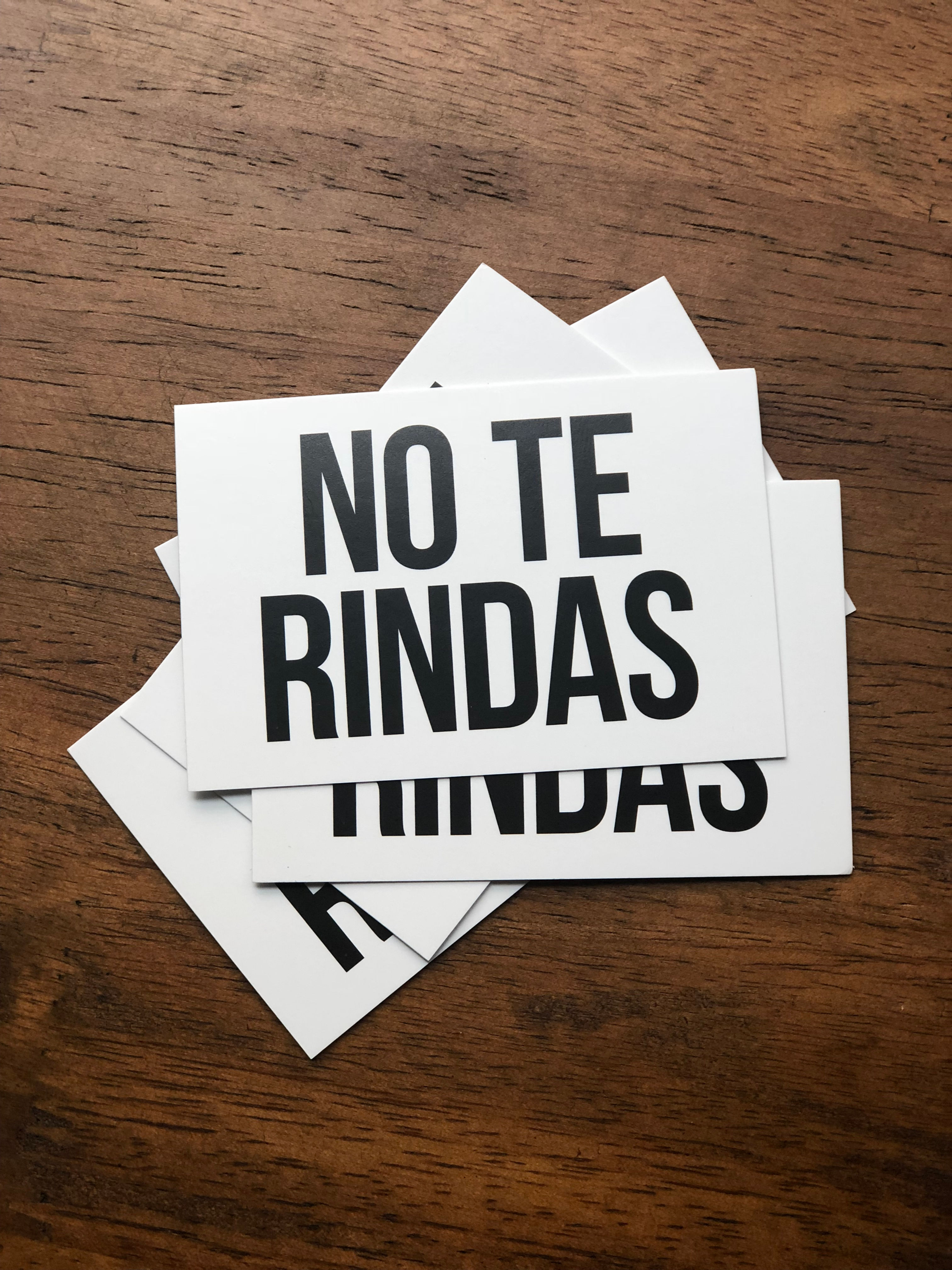 No Te Rindas Cards (25)