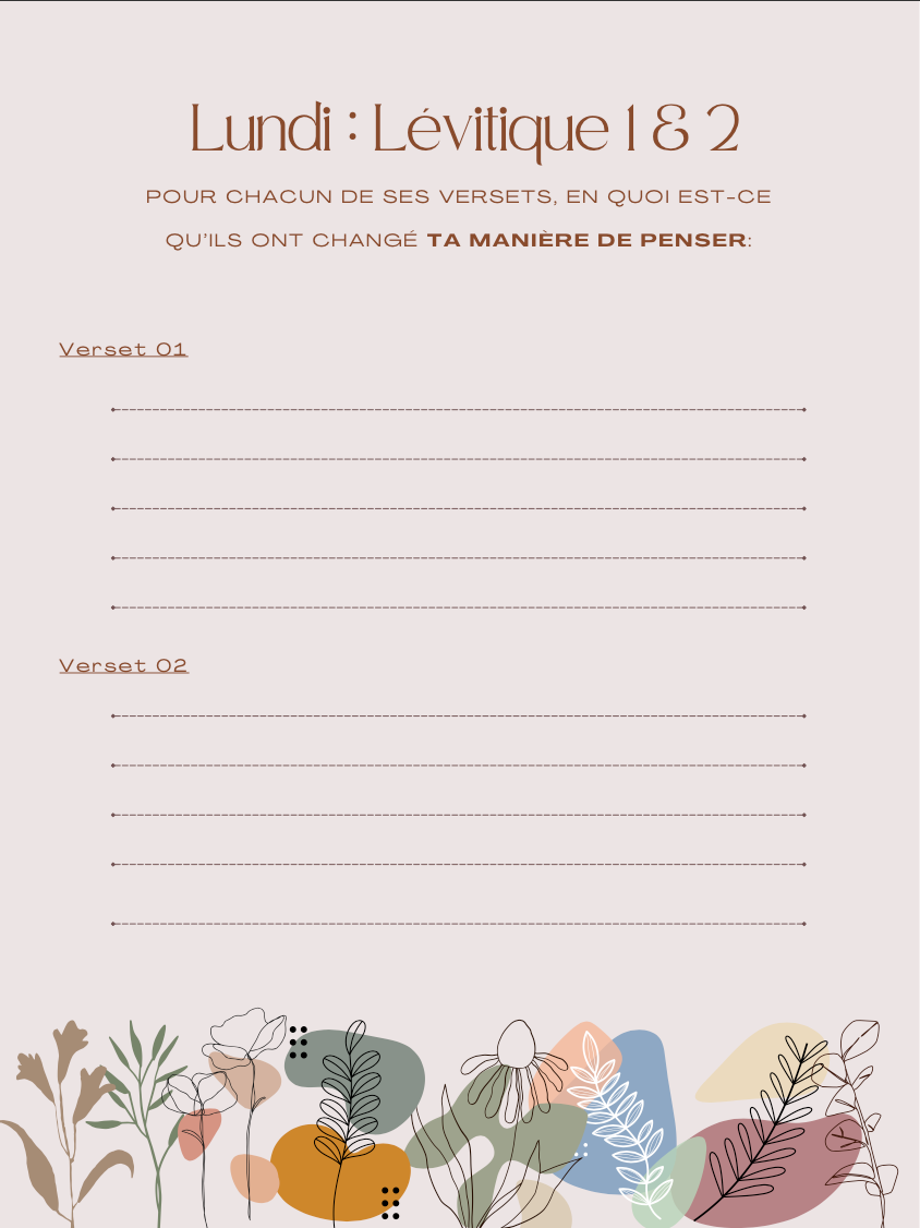 Miniature : Tablette - Méditation sur le livre de Levitique en 2 semaines Ebook