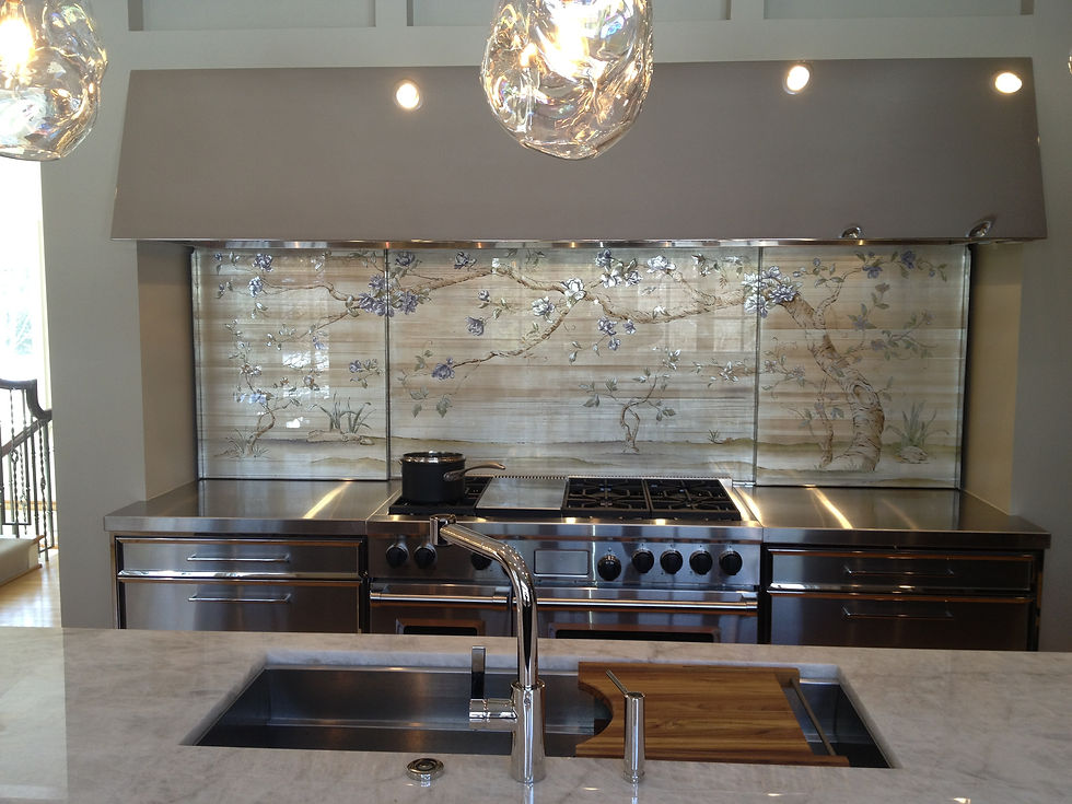 Custom Backsplash