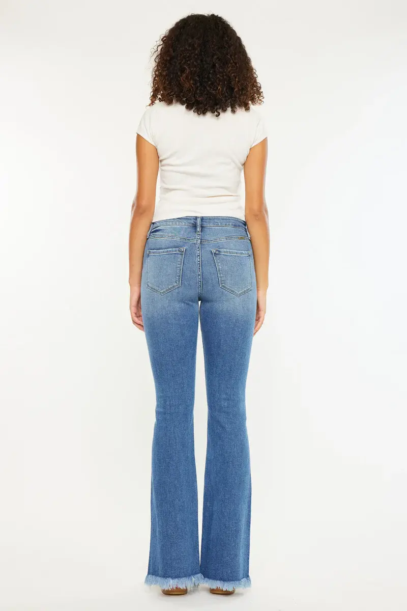 Thumbnail: KanCan Antonia High Rise Boot Cut Jeans