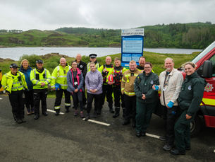 Loch Doon water safety awareness training