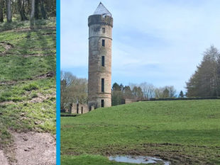 Off road vehicle causes damage at Eglinton Country Park