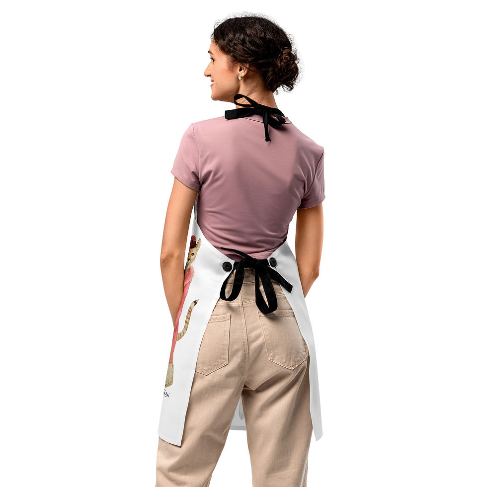 Thumbnail: Socialite Cats by Tiffany Bohrer - Apron