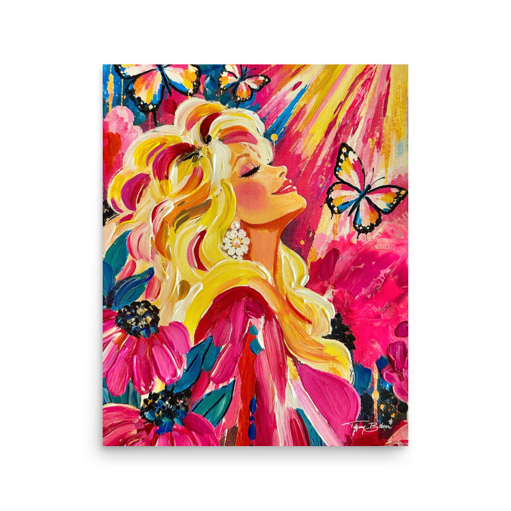 Dolly Parton Forever by Tiffany Bohrer - Museum QualityPoster