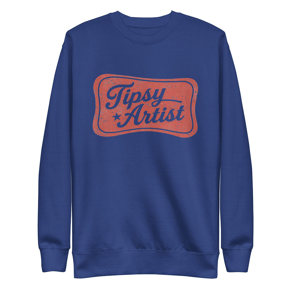 Thumbnail: Tipsy Artist Unisex Premium Sweatshirt