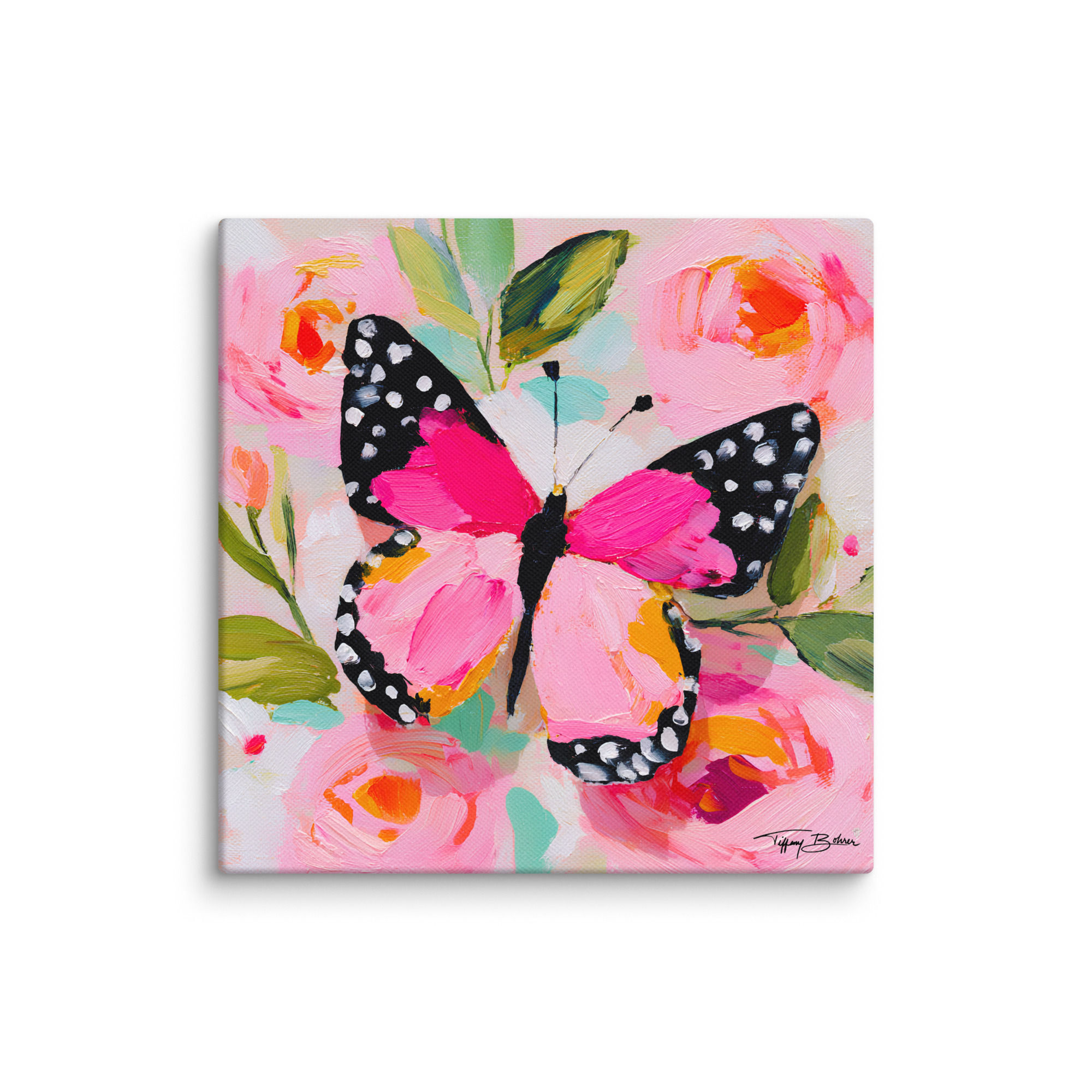 Transformation of Faith Butterfly by Tiffany Bohrer - Archival Canvas