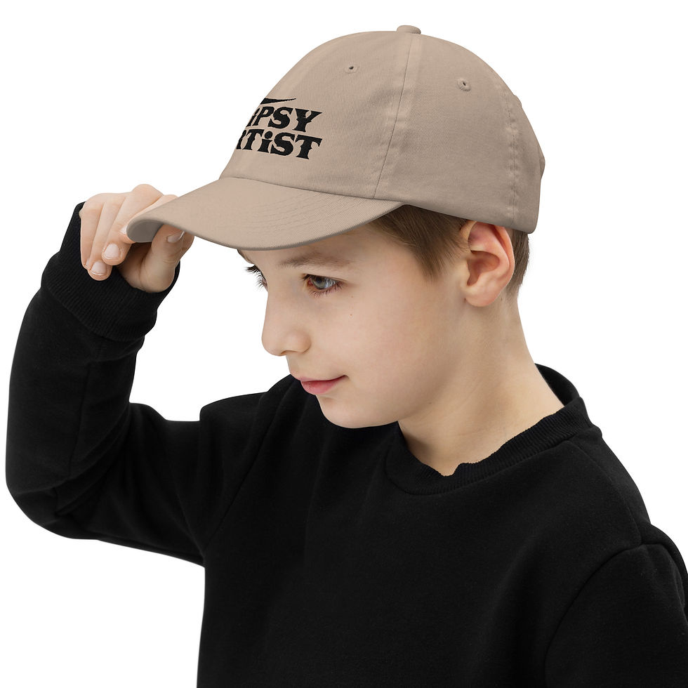 Thumbnail: Tipsy Artist Youth baseball cap
