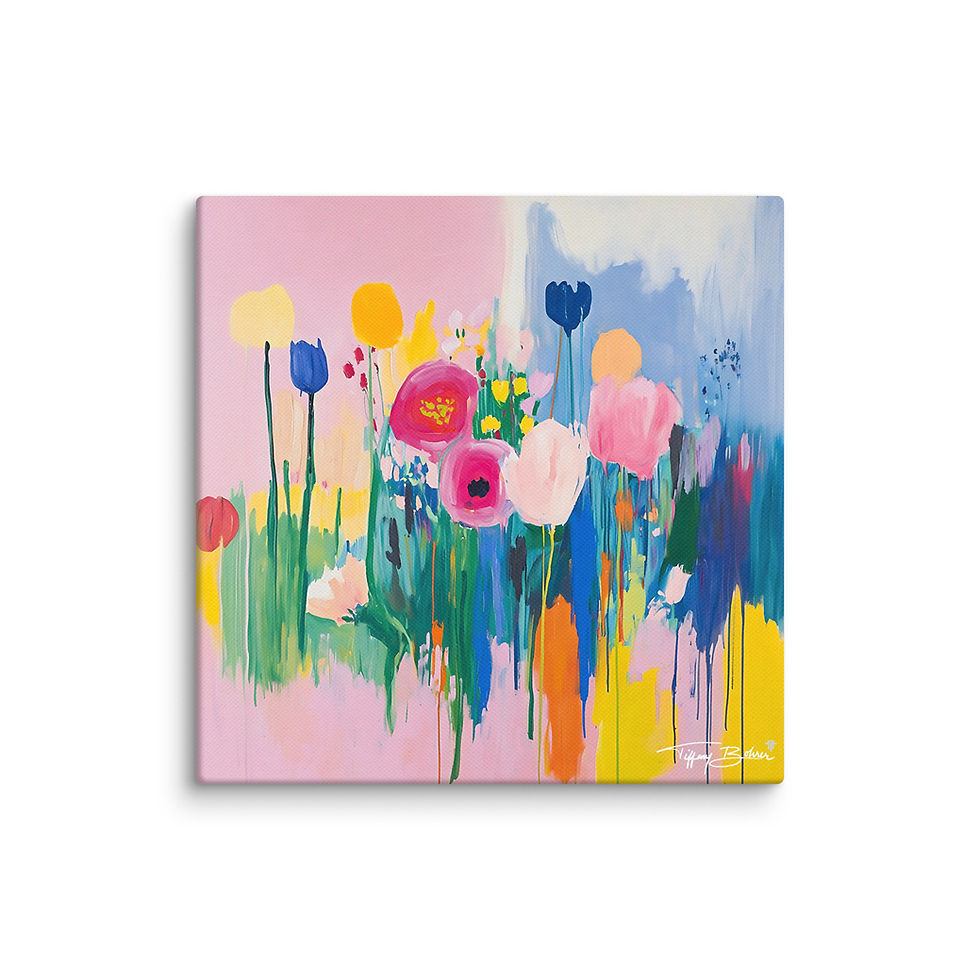 Thumbnail: Faith in Full Bloom by Tiffany Bohrer - Archival Giclee Canvas in Multiple Sizes