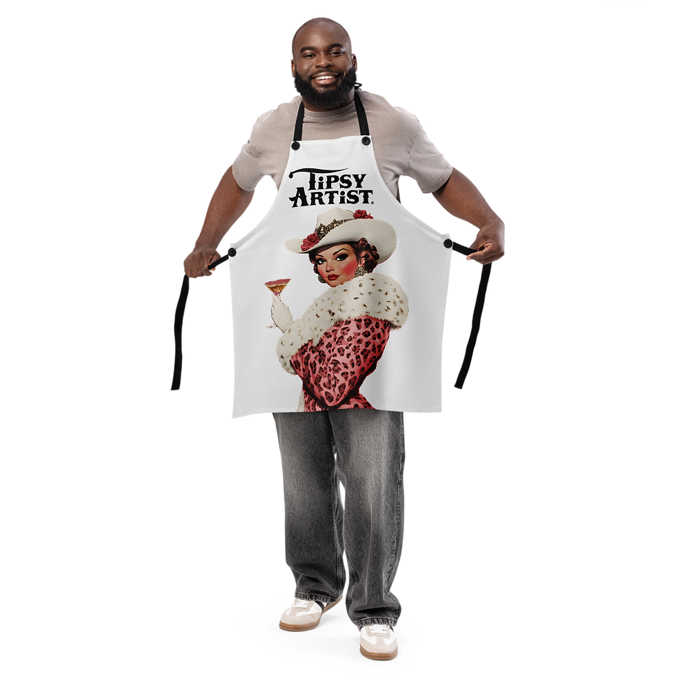 Thumbnail: Vintage Bougie Cowgirl Apron by Tiffany Bohrer