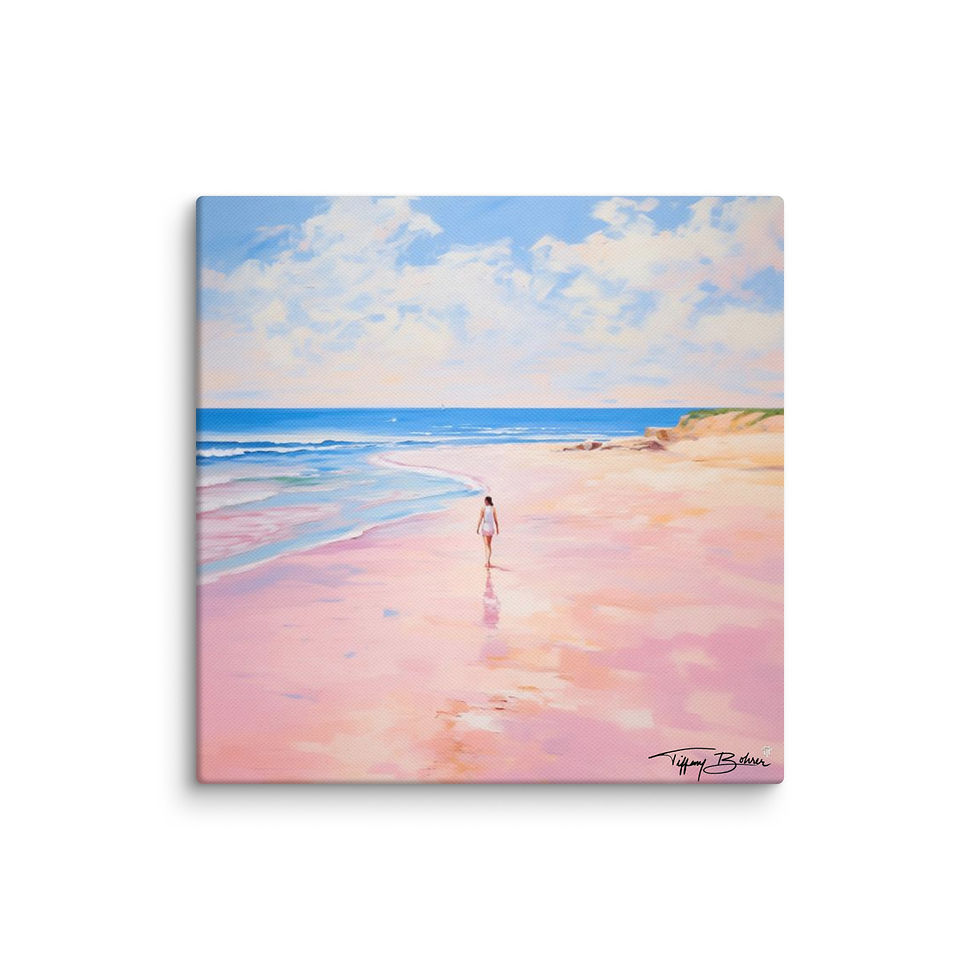 Brunette Wisdom Walk by Tiffany Bohrer - Archival Giclee Canvas