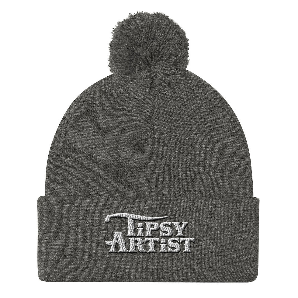 Thumbnail: Tipsy Artist Pom-Pom Beanie in Multiple Colors