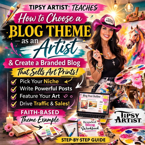 How Artists Can Create a Branded Blog That Sells Art Prints | Step-by ...