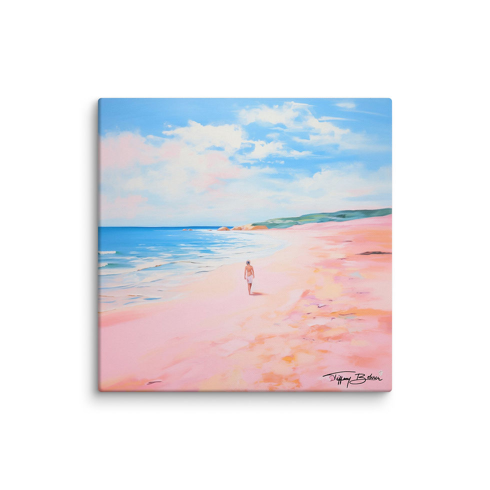 Thumbnail: Blonde Wisdom Walk by Tiffany Bohrer - Archival Giclee Canvas