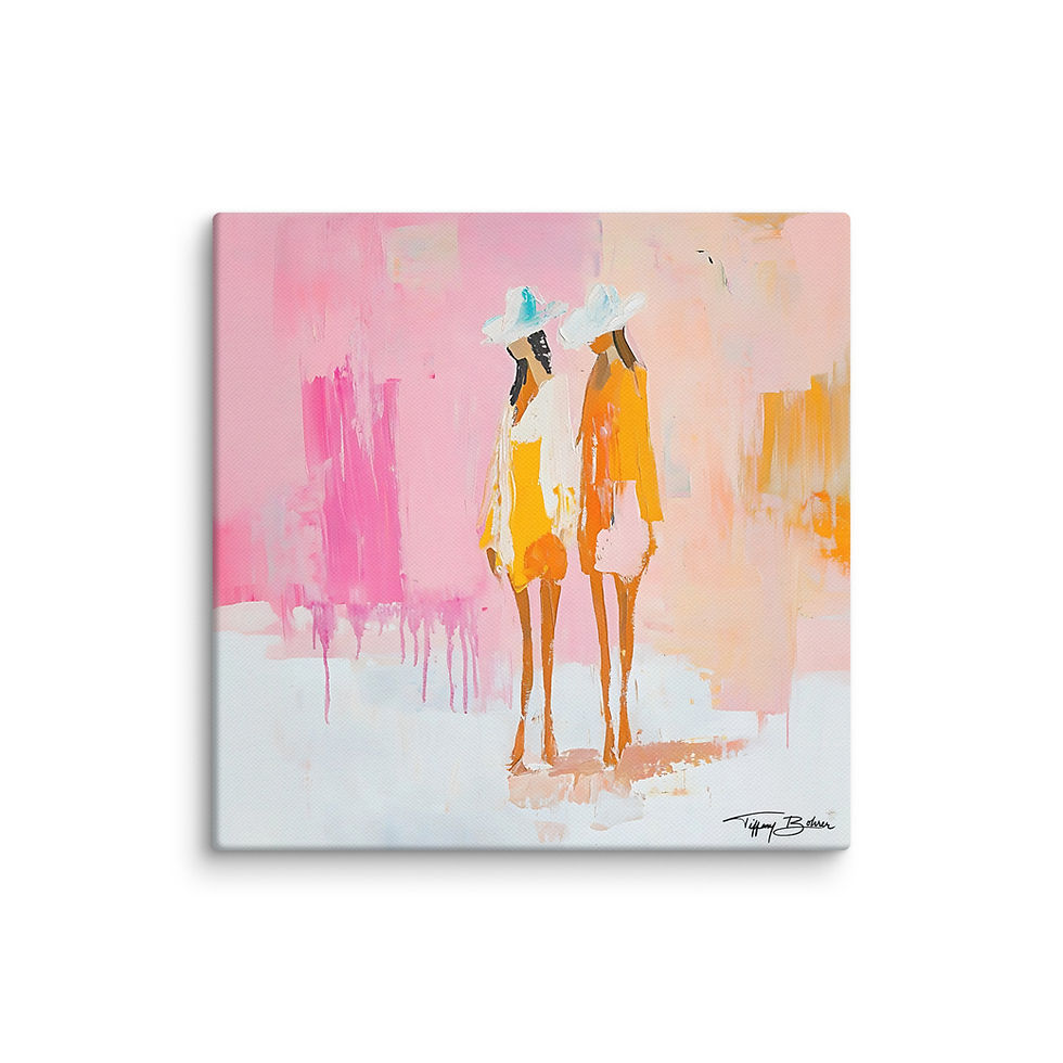 Thumbnail: "Salt & Sisterhood" by Tiffany Bohrer - Archival Giclee Canvas - Multiple Sizes