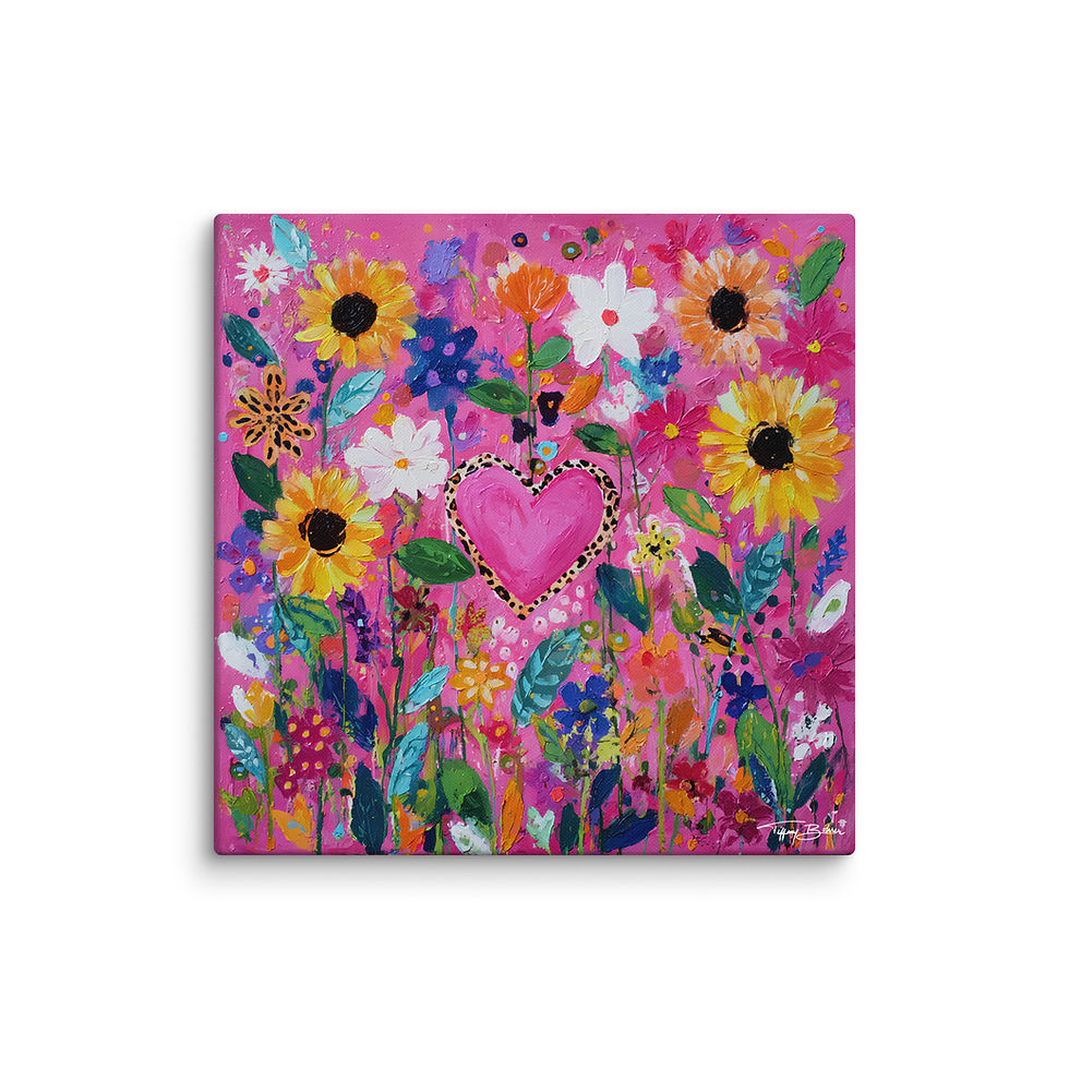 Thumbnail: Love in the Wild by Tiffany Bohrer - Archival Giclee Canvas